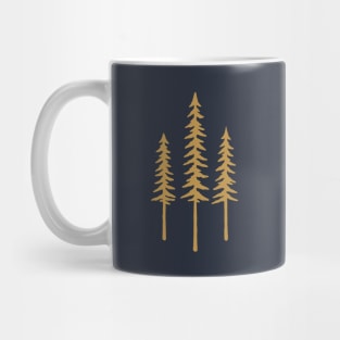 3 Trees - Golden Version Mug